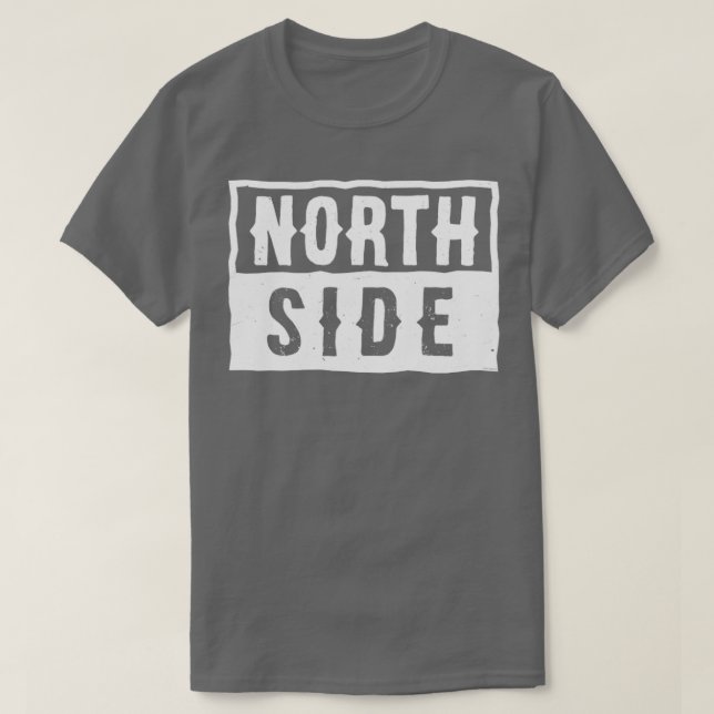 Nordsidans vita slida RxTp T Shirt (Design framsida)