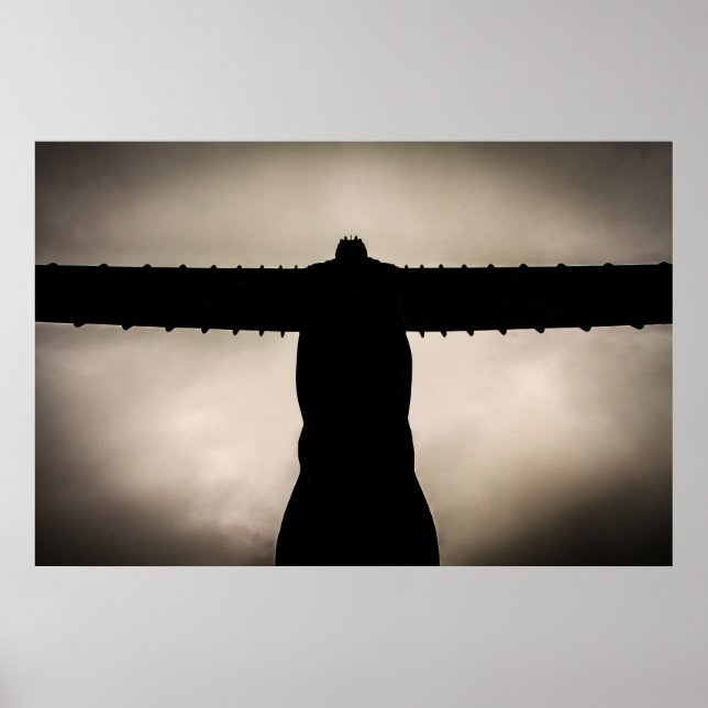 Nordsilouettens ängel poster (Framsidan)