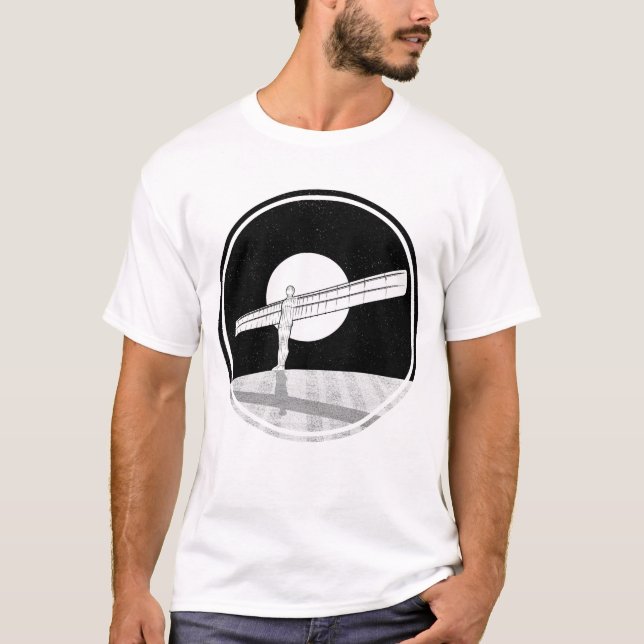 Nordsjön fullt måne t shirt (Framsida)