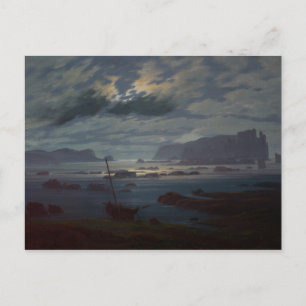Nordsjön i Moonlight, 1823-24 Vykort
