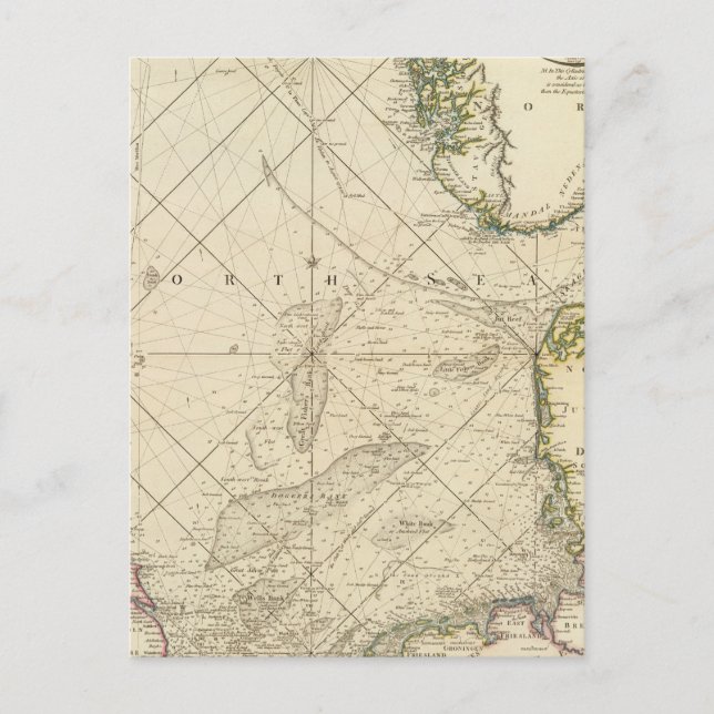 Nordsjön, Kattegatt Vykort (Framsida)