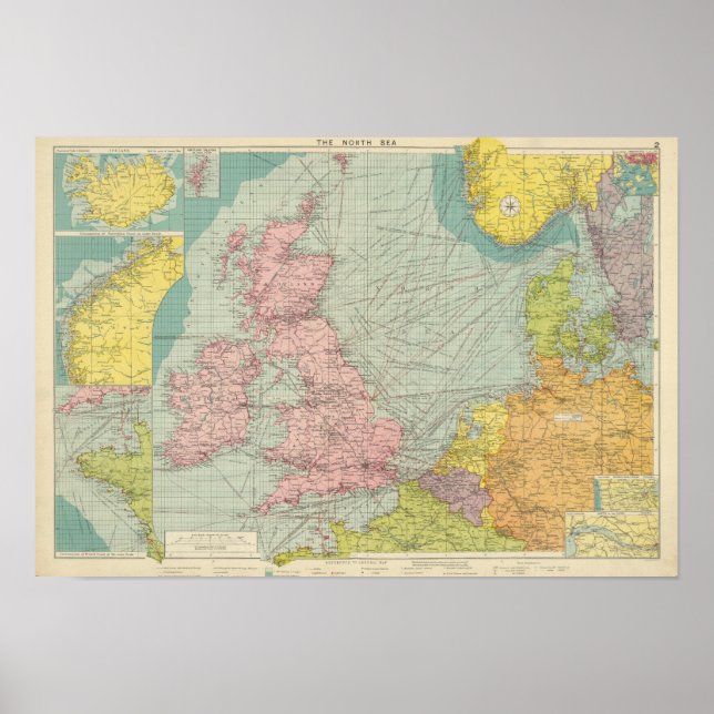 Nordsjön Poster (Framsidan)