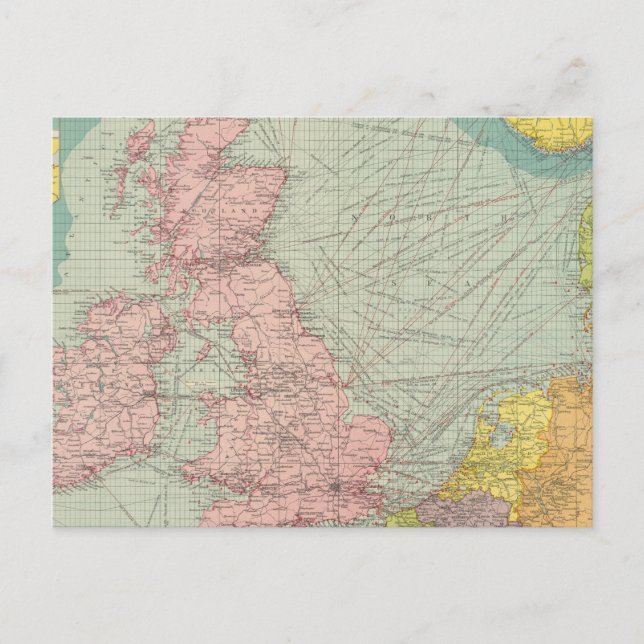 Nordsjön Vykort (Framsida)