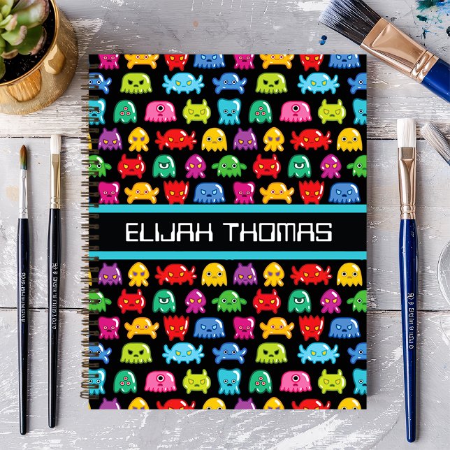 Nördspelarmonster Journal Anteckningsbok (Skapare uppladdad)