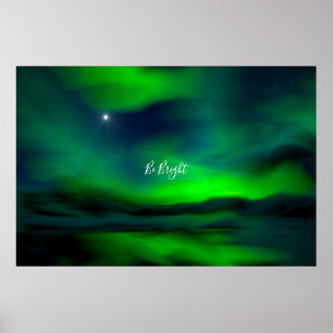 *Nordstjärnan Nord Ljus ska vara ljuscitat Poster