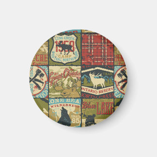 Nordterritorierna Äventyr: Symboliskt lapptäcke Magnet