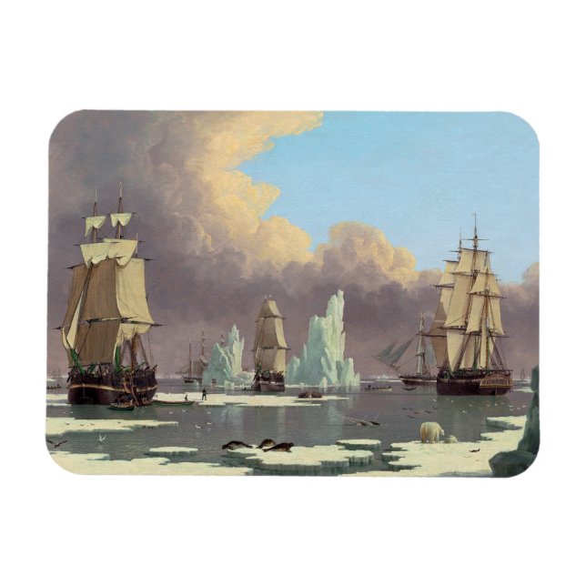 Nordvalsfisket: Svan och Isabella Magnet (Horisontell)