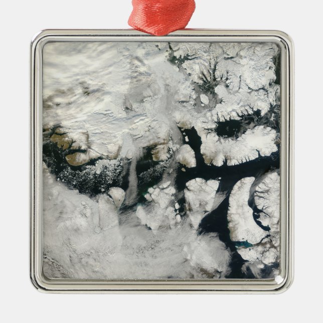 Nordvästpassagen 2 julgransprydnad metall (Framsidan)