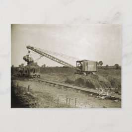 Nordvästra Crane och Shovel OPERATING INGENJÖR 3 Vykort