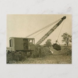 Nordvästra Crane och Shovel OPERATING INGENJÖR 4 Vykort