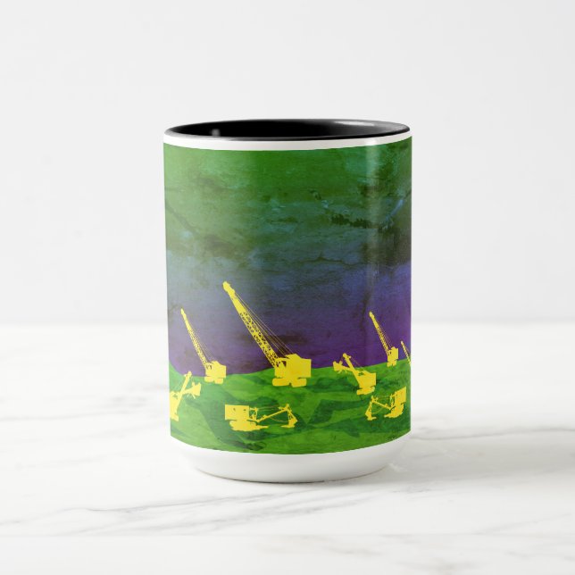 Nordvästra Crane och Shovel OPERATING INGENJÖR Mugg (Center)