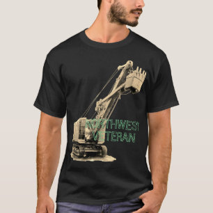 Nordvästra Crane och Shovel OPERATING INGENJÖR T-shirt