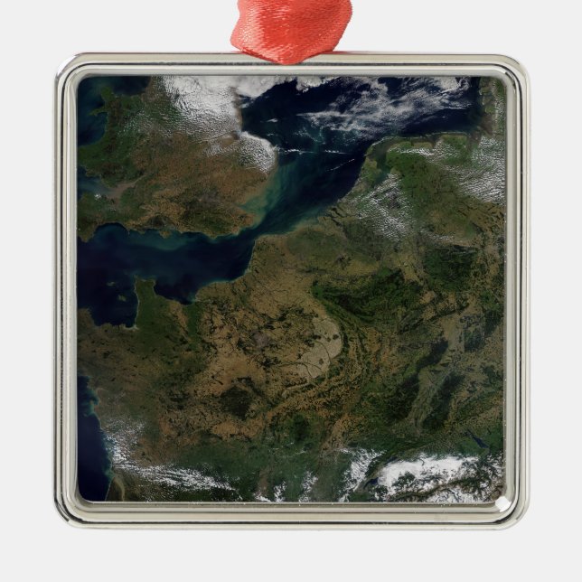 Nordvästra Europa Julgransprydnad Metall (Framsidan)