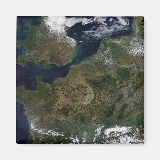 Nordvästra Europa Magnet (Framsidan)