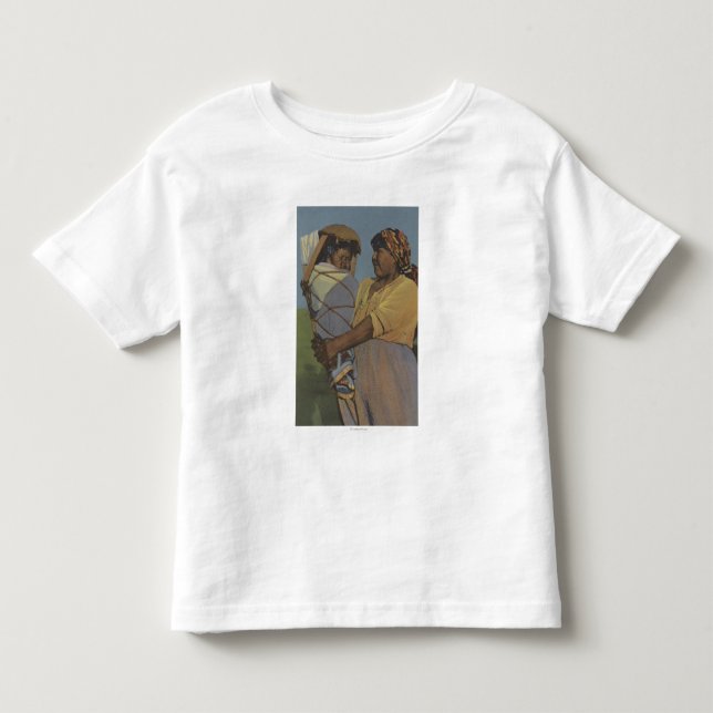 Nordvästra indianer - indiska kvinnor tee (Framsida)