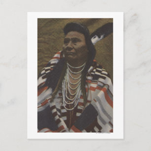 Nordvästra indianerna - Chief Joseph of the Nez Vykort