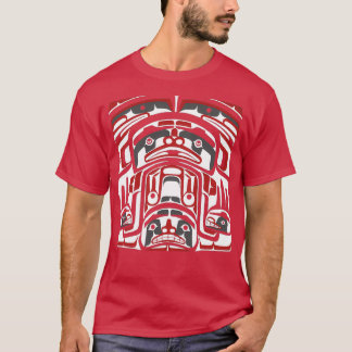 Nordvästra Native American Box PanelTShirt T Shirt