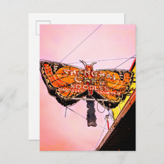 Nordvästra Neon: The Shanghai Cafe, vykort