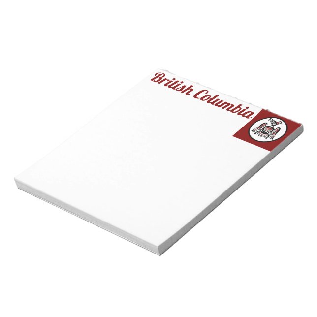 Nordvästra Stilla havet kusten Haida Kaigani Thund Anteckningsblock (Roterad)