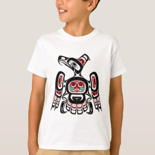 Nordvästra Stilla havet kusten Kaigani Thunderbird Tee