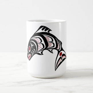 Nordvästra Stilla havsområdet Kusten Haida Art Kaffemugg