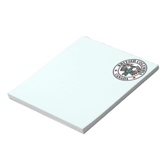 Nordvästra Stilla havsområdet Kusten Haida Art Thu Anteckningsblock (Roterad)