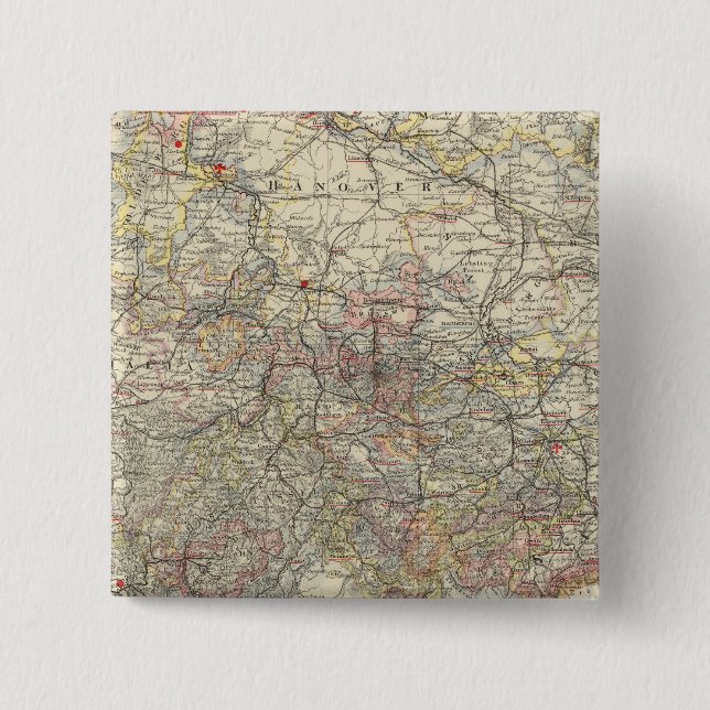 Nordvästra tyska imperiet knapp (Framsida)