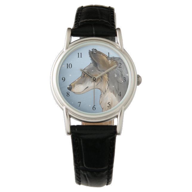 Nordvästra Vargen Armbandsur (Framsida)
