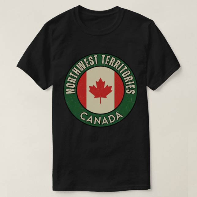 Nordvästterritorierna Kanada T Shirt (Design framsida)