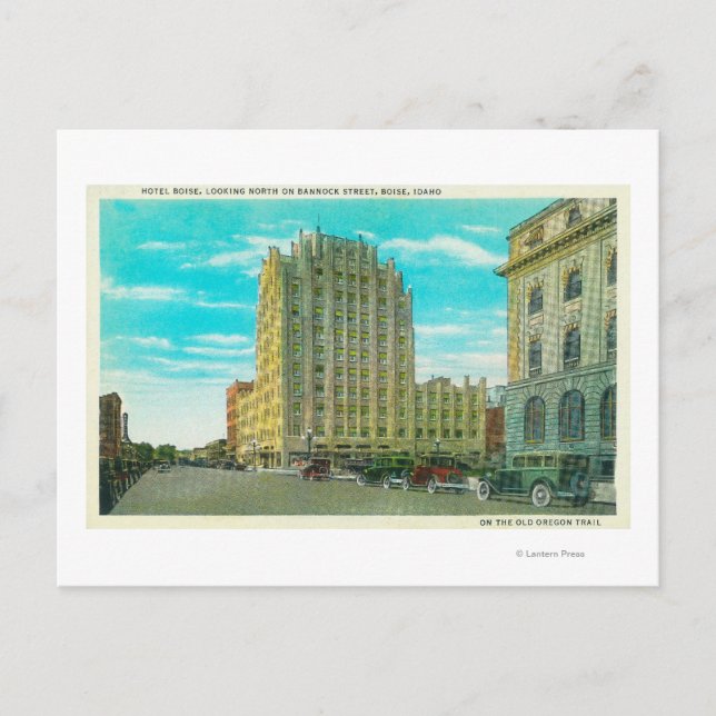 Nordvy av Bannock St Vykort (Framsida)