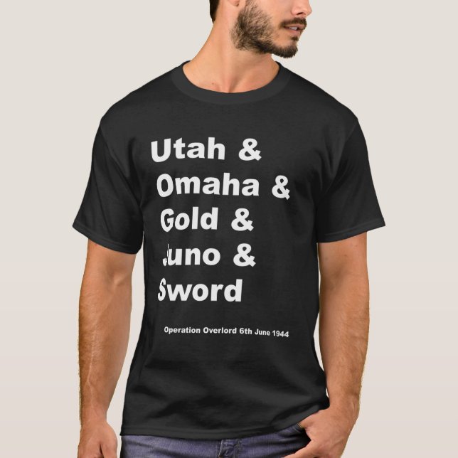 Nordy D-Dagen-75:e-årsdagen T Shirt (Framsida)