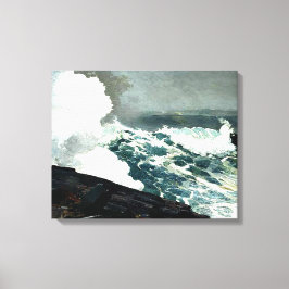 Noreaster - Winslow Homer berömd-målning Canvastryck