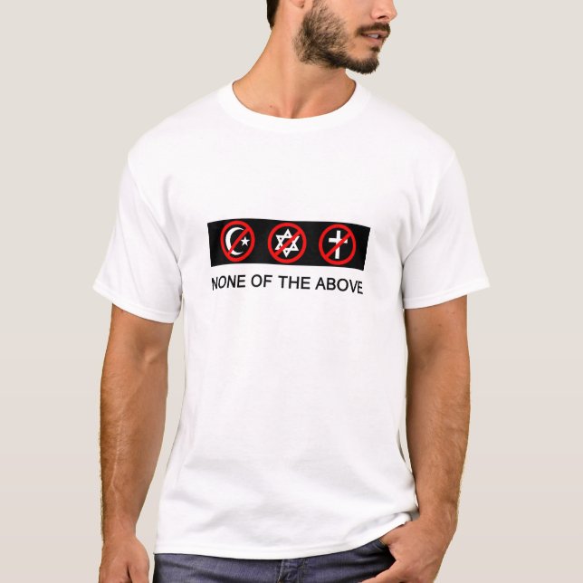 noreligion tee (Framsida)