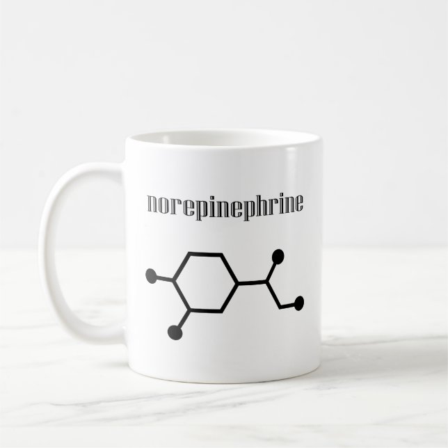 Norepinephrinemugg Kaffemugg (Vänster)