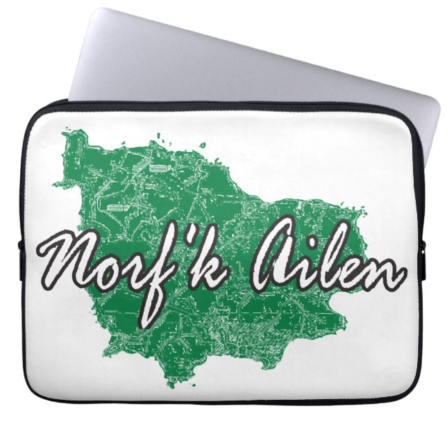 Norf'k Ailen Laptop Fodral (Framsidan)