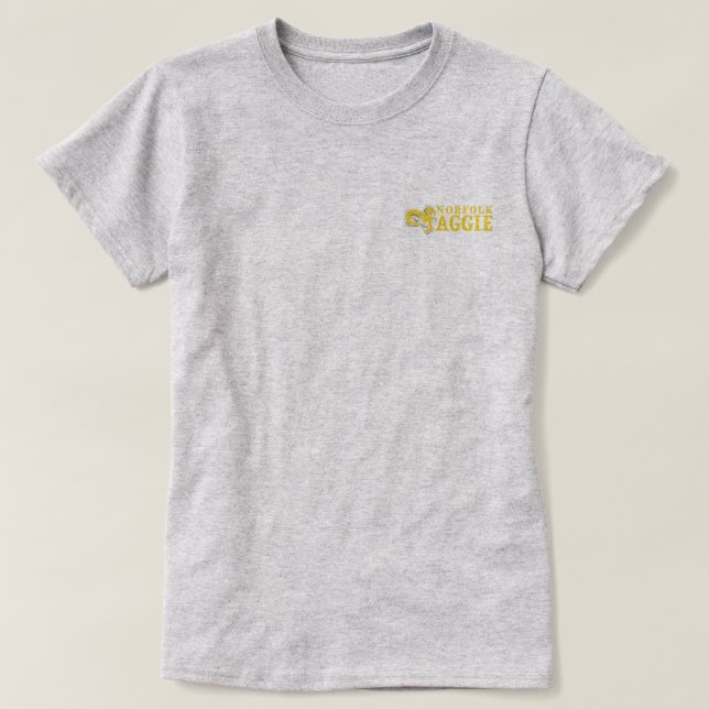 Norfolk Aggie T-tröja Tee (Design framsida)