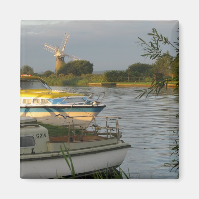 Norfolk Broads "Fridge Magnet (Framsidan)