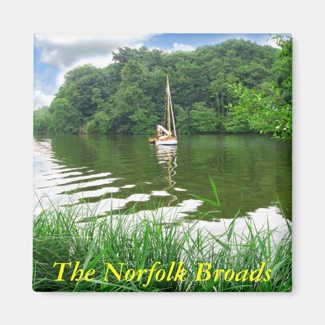 Norfolk Broads Magnet (Framsidan)