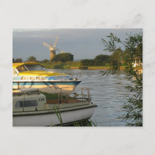 Norfolk Broads - vykort