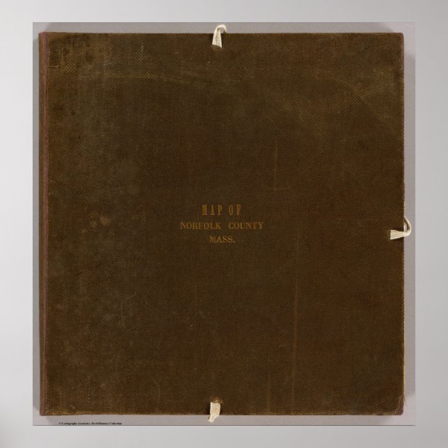 Norfolk County, Massachusetts Poster (Framsidan)