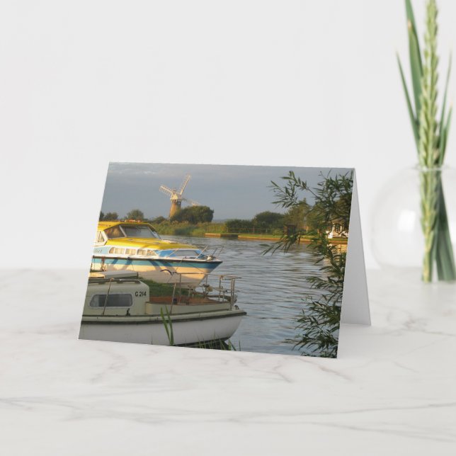 Norfolk en sjödistrikt i Norfolk - tomt Kort (Framsida)