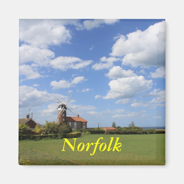 Norfolk Himlar Magnet (Framsidan)