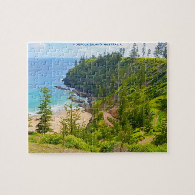 Norfolk Island Australien Pussel (Horisontell)