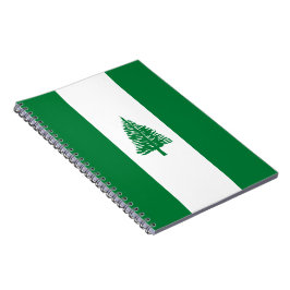 Norfolk Island flagga Anteckningsbok