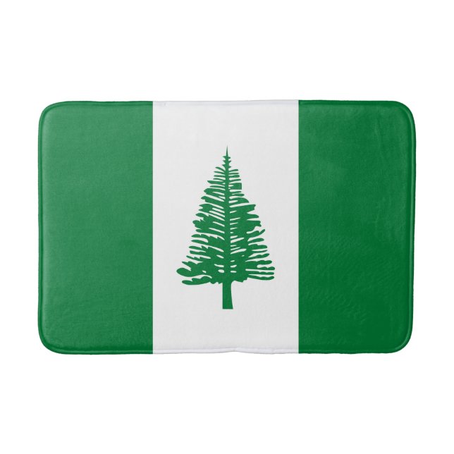 Norfolk Island Flagga Badrumsmatta (Framsidan)