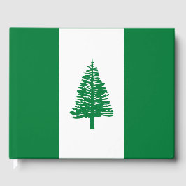 Norfolk Island flagga Gästböcker