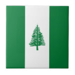Norfolk Island Flagga Kakelplatta<br><div class="desc">Patriotic flagga of Norfolk Island.</div>