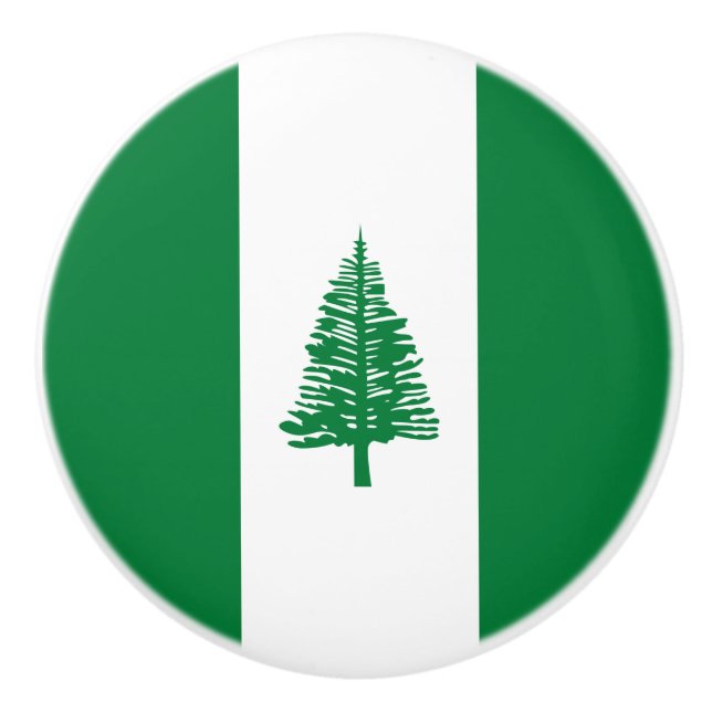 Norfolk Island Flagga Knopp (Framsidan)