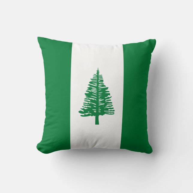 Norfolk Island Flagga Kudde (Framsida)