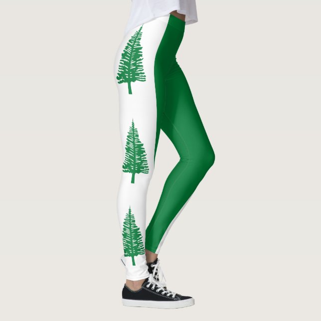 Norfolk Island Flagga Leggings (Höger)
